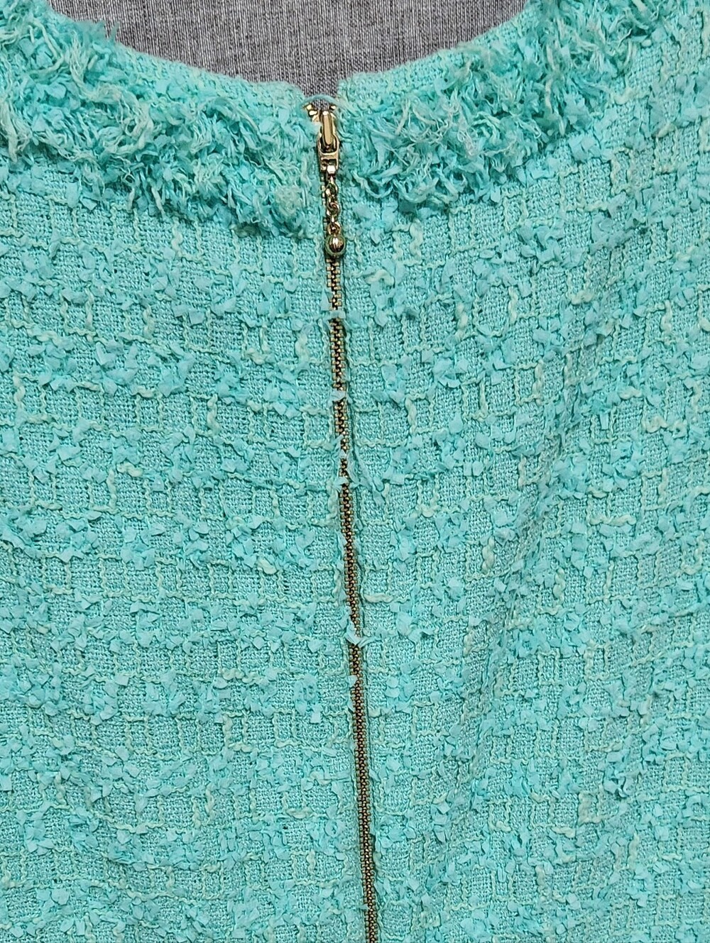 Kate Spade Mint Green Terri Tweed Sheath Dress Size 6 - Picture 5 of 5